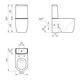 Унитаз-компакт MODUO Vortex 011 3/5 DPL EO slim LP