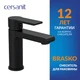 Смеситель BRASKO BLACK для раковины с клик-клак