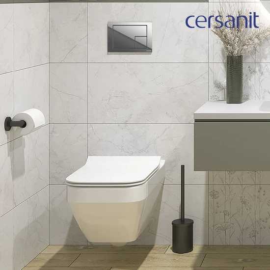 Комплект CREA SQUARE CO DPL EO slim + LINK PRO + CORNER пластик хром глянцевый LP