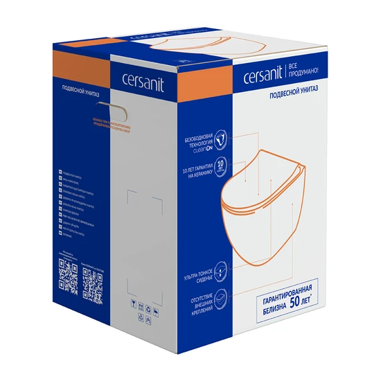Подвесной унитаз PARVA Clean On DPL EO