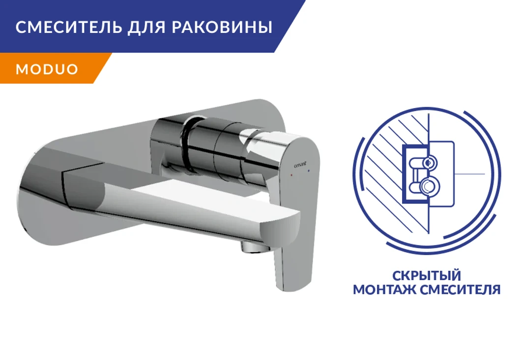Безграничные возможности с коллекцией смесителей Moduo