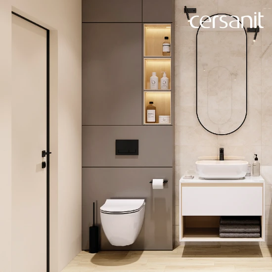 Комплект BRASKO SMART DPL EO slim инсталляция AQUA 50 PRIME М LP