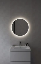 Зеркало ECLIPSE Fusion 62x62 с подсветкой круглое