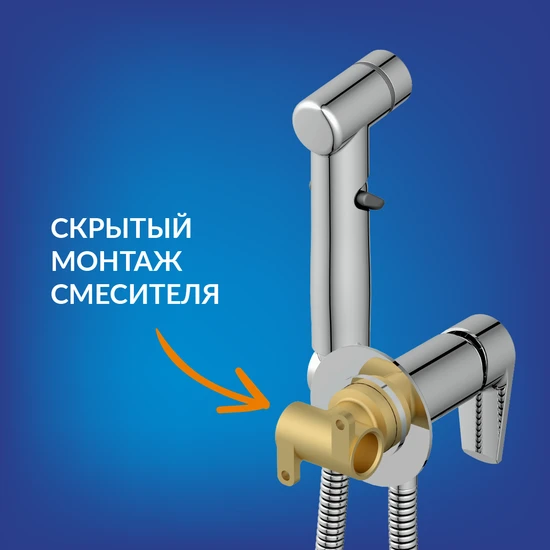 Смеситель с гигиеническим душем VERO