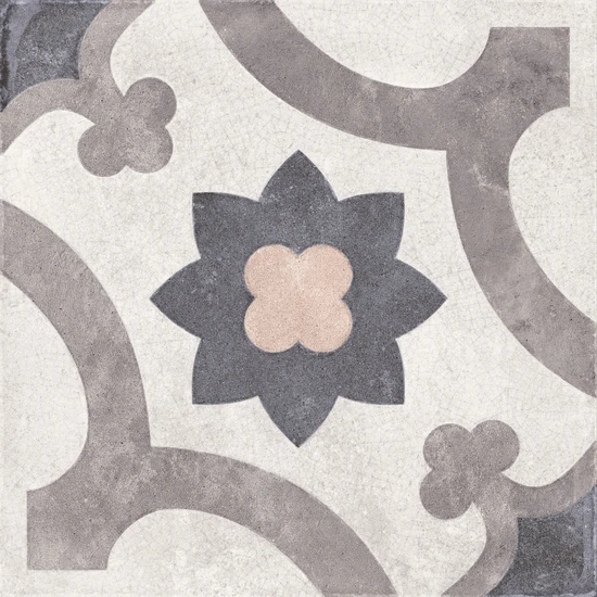 Керамогранит Cersanit Carpet орнамент многоцветный рельеф 29,8x29,8 A17932