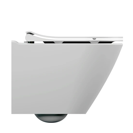 Подвесной унитаз CITY OVAL Clean On DPL EO slim