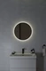 Зеркало ECLIPSE smart 60x60 в черной рамке