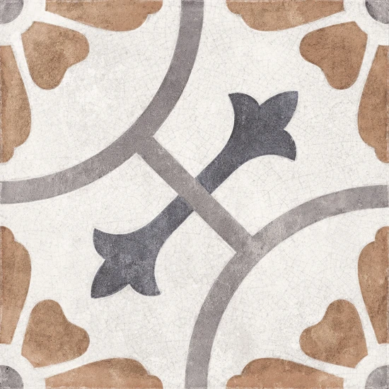 Керамогранит Cersanit Carpet орнамент многоцветный рельеф 29,8x29,8 A17932