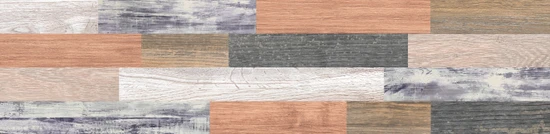 Керамогранит Cersanit WoodArt многоцветный ректификат рельеф 21,8x89,8 A18140