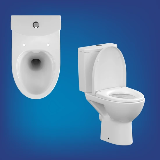 Унитаз-компакт PARVA Clean On 011 3/6 DPL EO