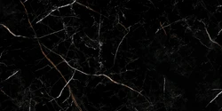 Керамогранит Cersanit Nero полированный HG черный ректификат 60x120 A17442