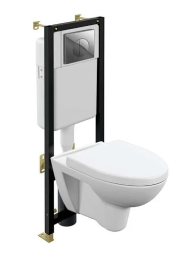 Комплект PARVA CO DPL EO + BLACK + LEON хром глянцевый