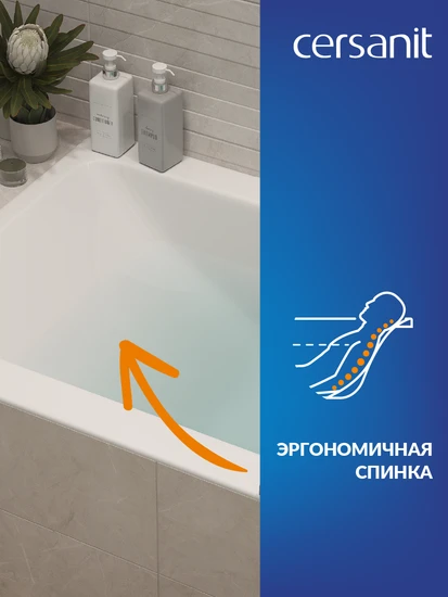Ванна прямоугольная CREA 180*80