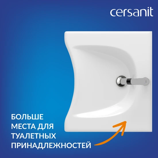 Раковина подвесная для маломобильных групп населения 60 1 отв.