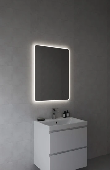 Зеркало ECLIPSE Fusion 60x80 с подсветкой прямоугольное