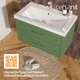 Тумба CLASSIC 80 зеленый матовый