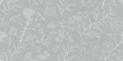 Плитка Cersanit Pole цветы зеленый 29,8x59,8 A18163