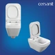 Комплект CREA SQUARE CO DPL EO slim + LINK PRO + CORNER пластик хром глянцевый LP