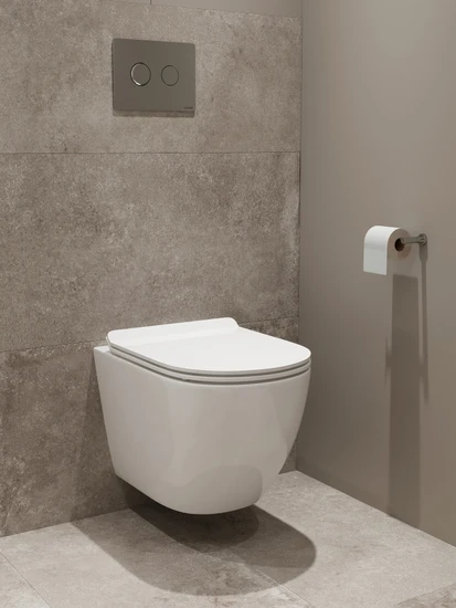 Подвесной унитаз BRASKO Vortex DPL EO slim