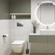 Подвесной унитаз CREA SQUARE Clean On DPL EO slim