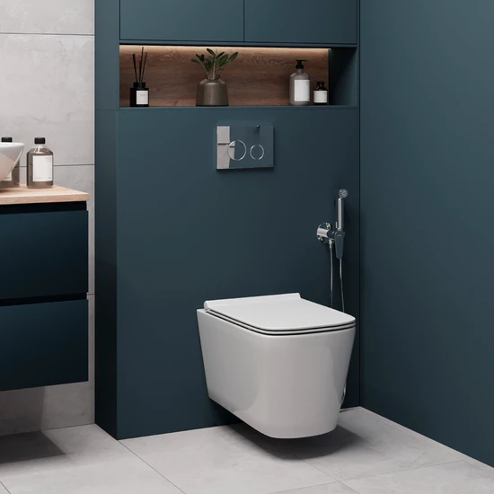 Подвесной унитаз CREA Vortex DPL EO slim