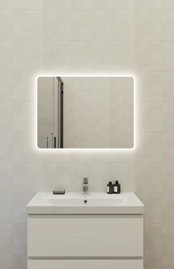 Зеркало ECLIPSE Fusion 60x80 с подсветкой прямоугольное