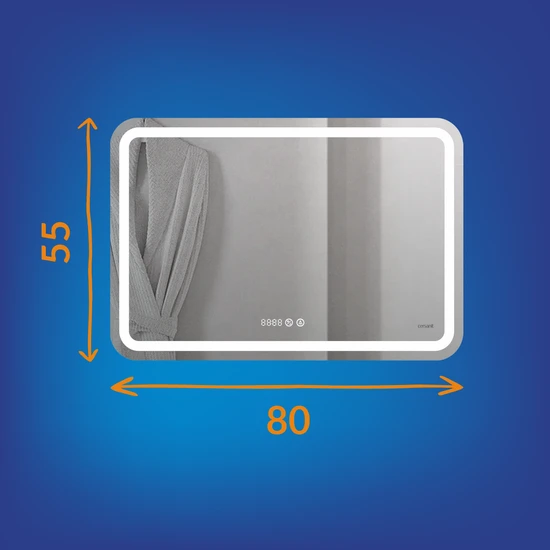 Зеркало LED 050 DESIGN PRO 80