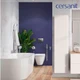 Комплект CITY SMART DPL EO slim инсталляция AQUA 50 PRIME P кнопка ACCENTO CIRCLE пластик хром глянцевый LP