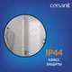 Зеркало ECLIPSE smart 60x60 в черной рамке