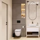 Комплект BRASKO SMART DPL EO slim инсталляция AQUA 50 PRIME М LP