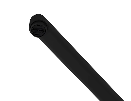 Смеситель для ванны BRASKO BLACK с длинным изливом