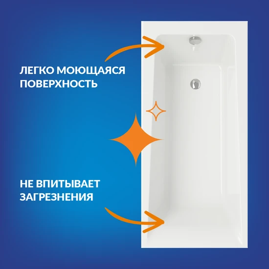 Ванна прямоугольная LORENA 150*70