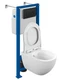 Комплект BRASKO SMART CO DPL EO slim + VECTOR + TWINS пластик черный матовый