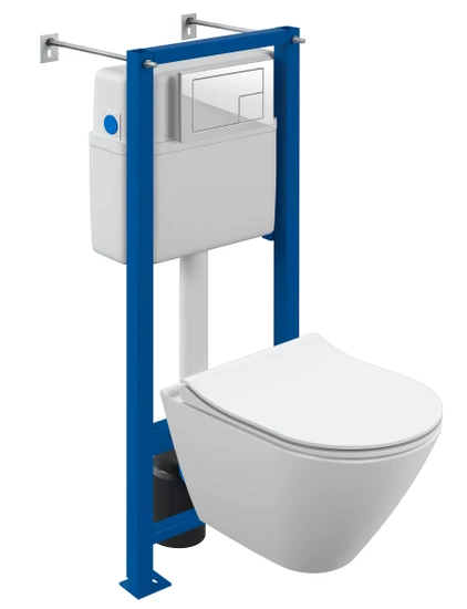 Комплект CITY SMART CO DPL EO slim + VECTOR + CORNER пластик белый