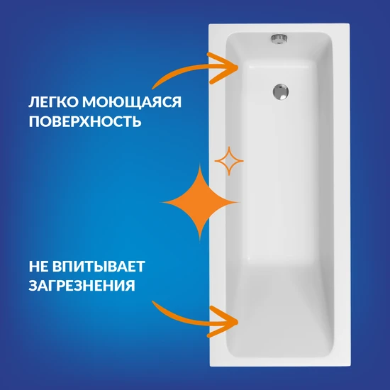 Ванна прямоугольная CREA 170*70