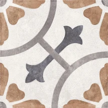 Керамогранит Cersanit Carpet орнамент многоцветный рельеф 29,8x29,8 A17932