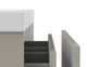 Тумба под раковину подвесная GRANDE 60 для COMO 60 бежевый