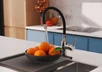 Смеситель для кухни MELAR с гибким изливом хром