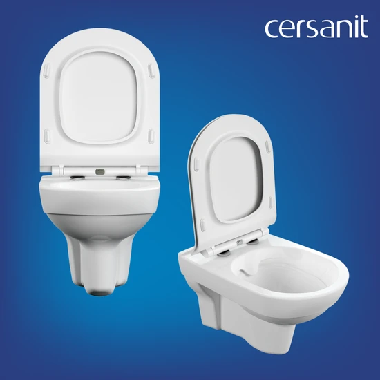 Подвесной унитаз CITY Clean On DPL EO slim