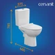 Унитаз-компакт NATURE Clean On 011 3/5 DPL EO slim