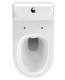 Унитаз-компакт MONOLITH Clean On 011 3/5 DPL EO slim