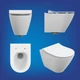 Подвесной унитаз CITY OVAL Clean On DPL EO slim