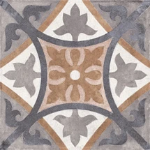 Керамогранит Cersanit Carpet орнамент многоцветный рельеф 29,8x29,8 A17932