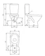 Унитаз-компакт MELAR 031 3/6 DPL EO slim