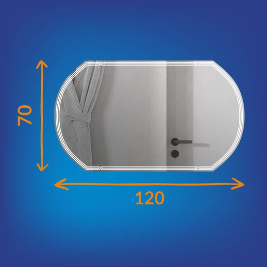 Зеркало LED 090 DESIGN 120