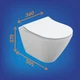 Комплект CITY SMART DPL EO slim инсталляция AQUA 50 PRIME P кнопка ACCENTO SQUARE пластик хром глянцевый LP