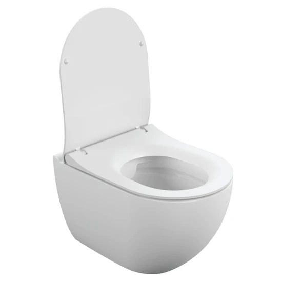 Подвесной унитаз BRASKO SMART Clean On DPL EO slim LP