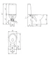 Унитаз-компакт FLAVIS 031 3/6 DPL EO slim
