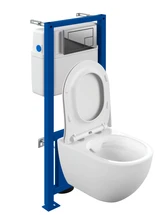 Комплект BRASKO SMART CO DPL EO slim + LINK PRO + CORNER пластик хром глянцевый