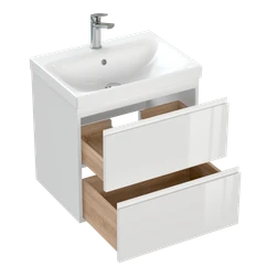 Комплект тумба с раковиной MODUO 60 белый